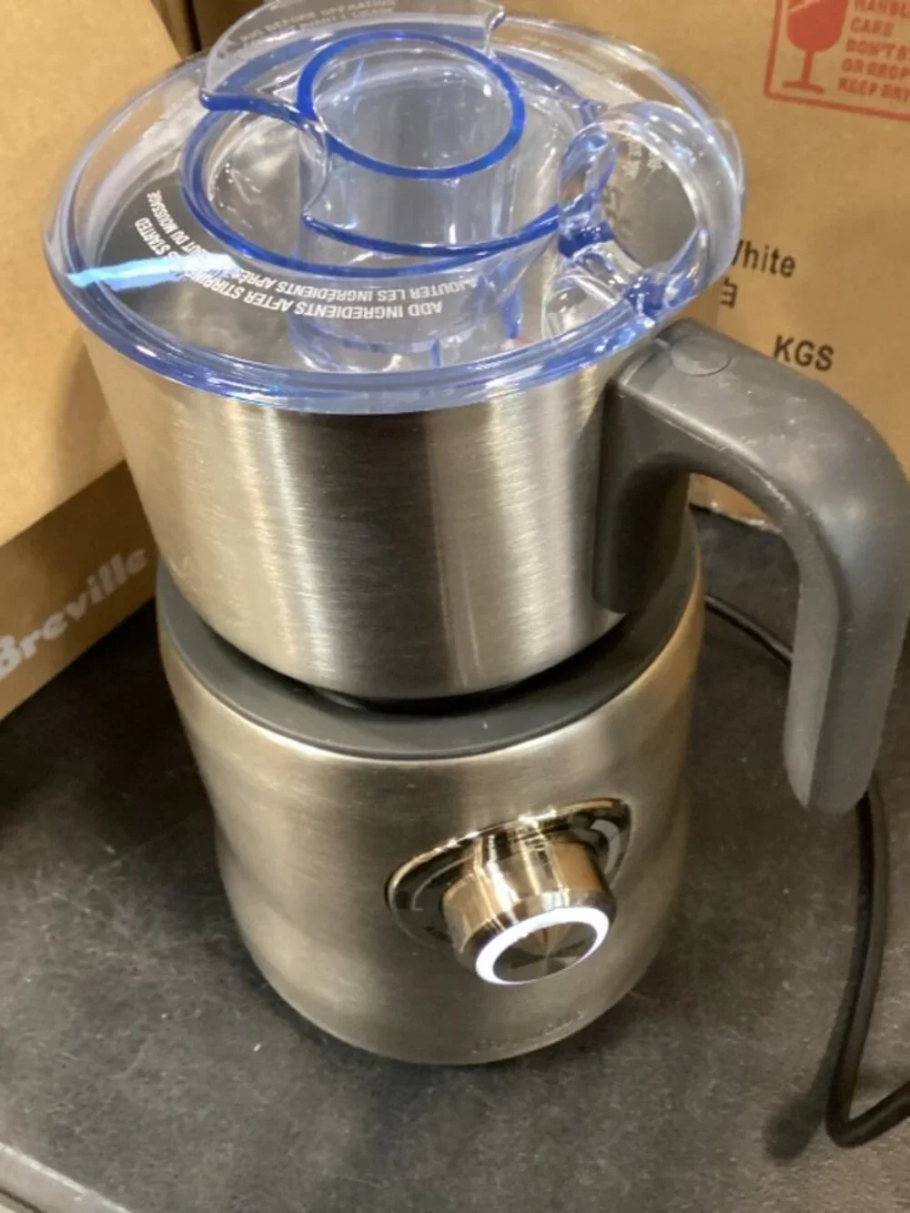 Breville BMF600XL Milk Café Frother, Brushed Stainless Steel